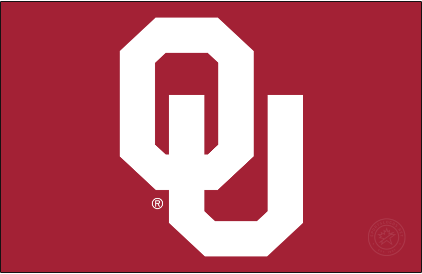 Oklahoma Sooners 2018-Pres Primary Dark Logo diy iron on heat transfer...